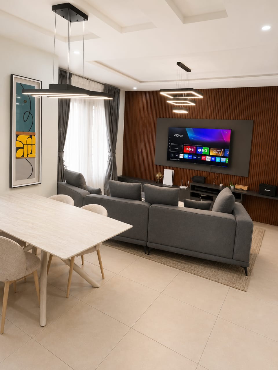 Fully furnished 3 bedroom apartment 