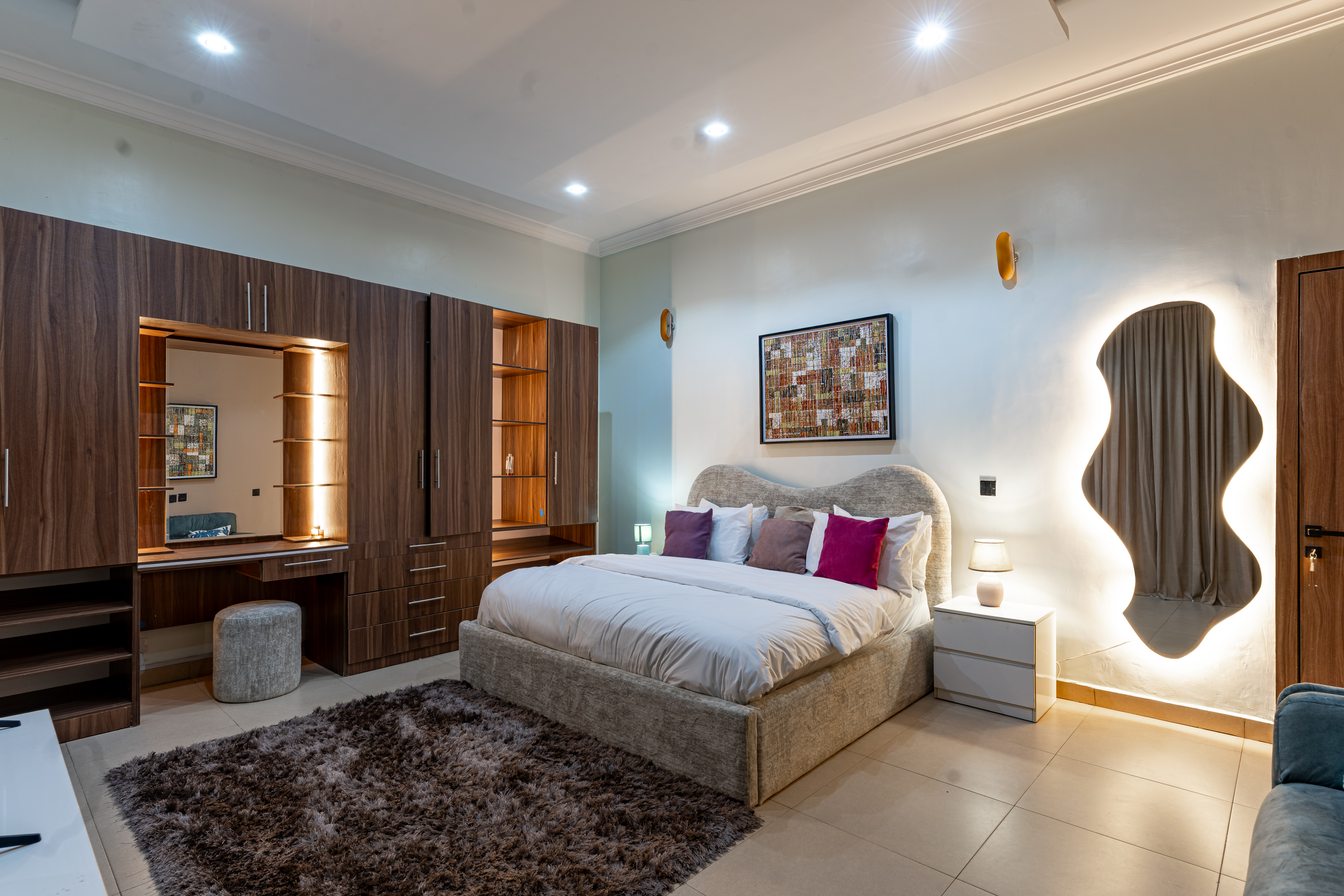 Fully furnished 1 bedroom apartment 