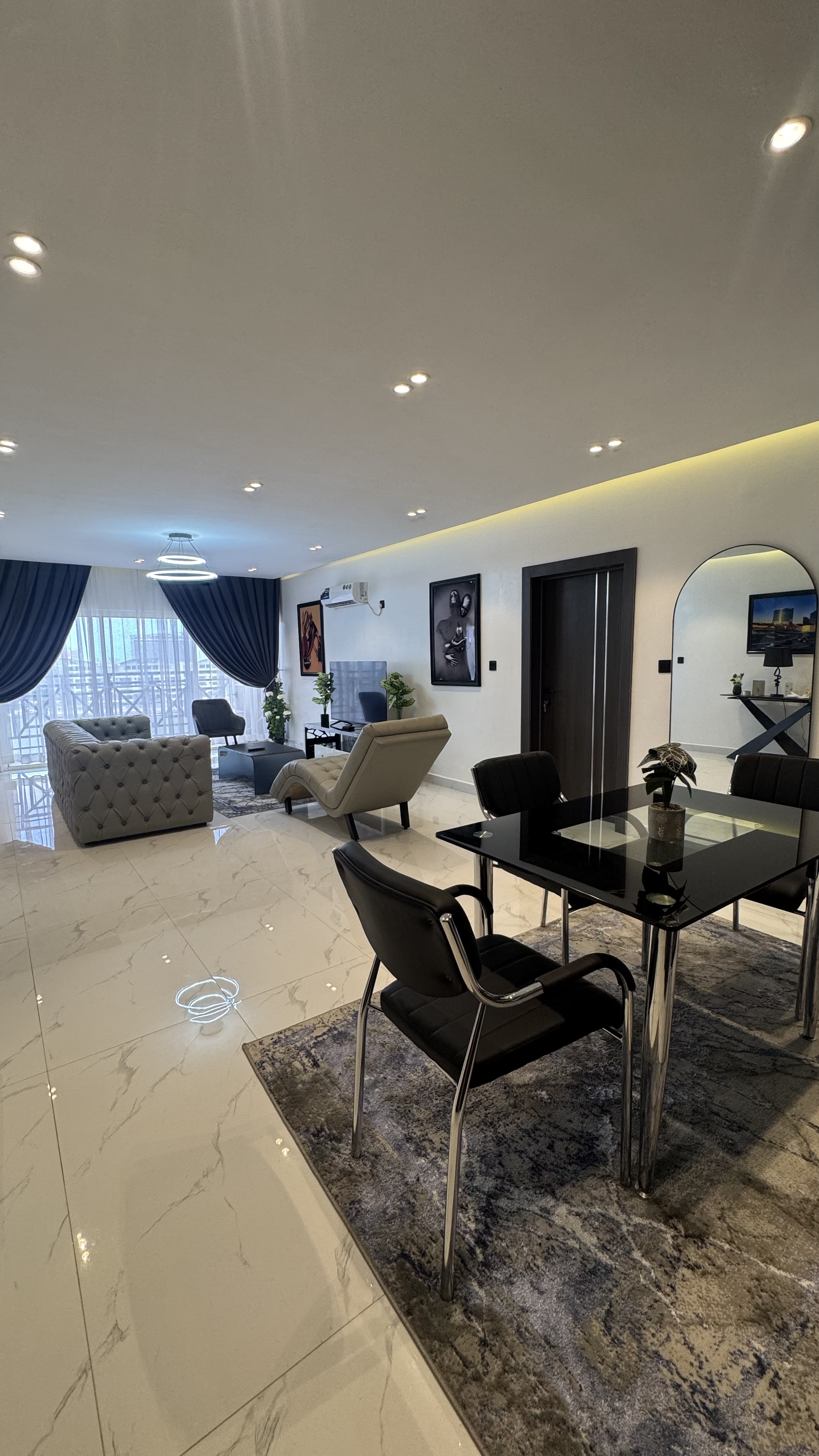 Waterfront 3-Bedroom Apartment | Ikoyi - The Oriva Luxe