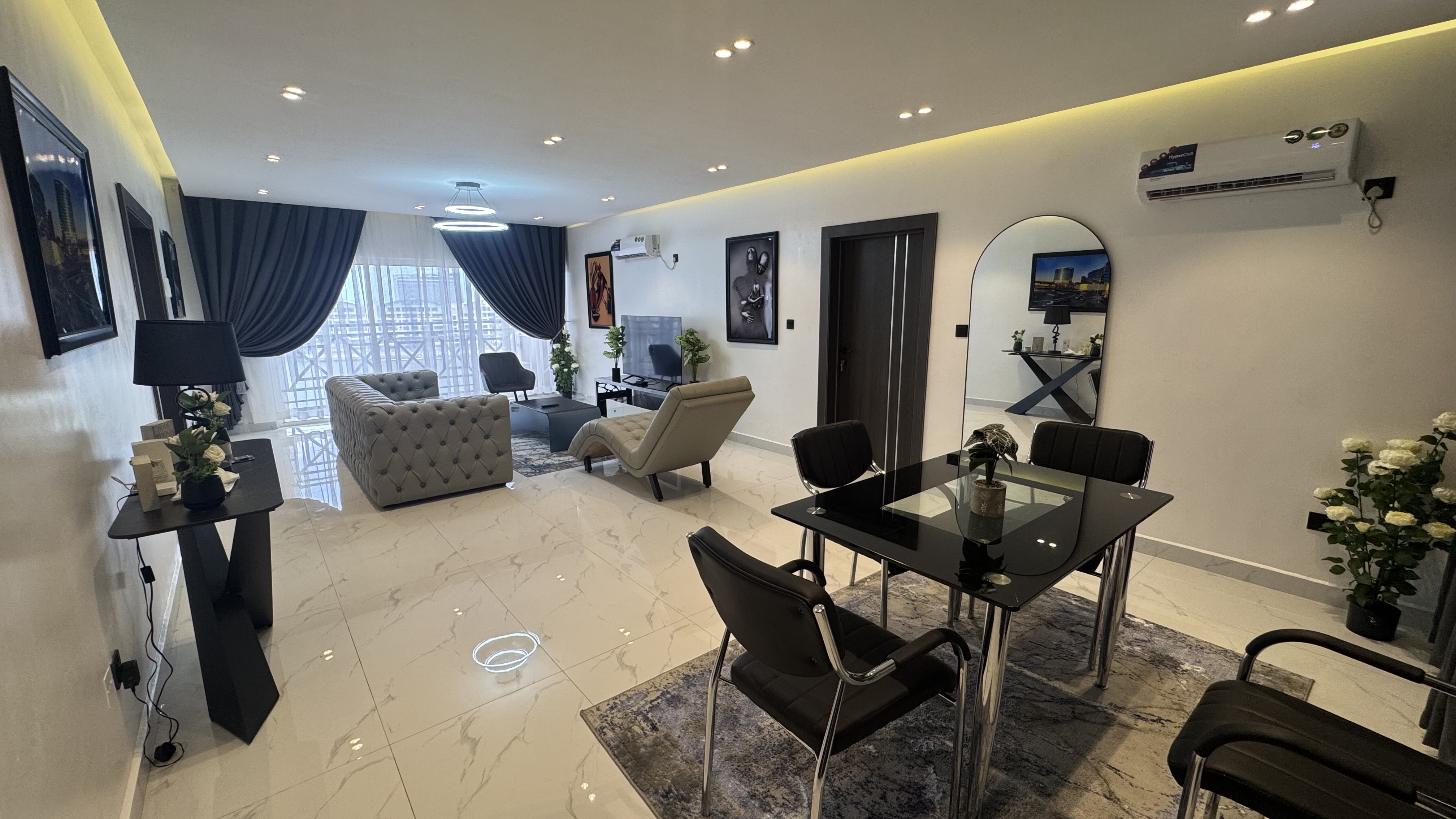 Waterfront 3-Bedroom Apartment | Ikoyi - The Oriva Luxe