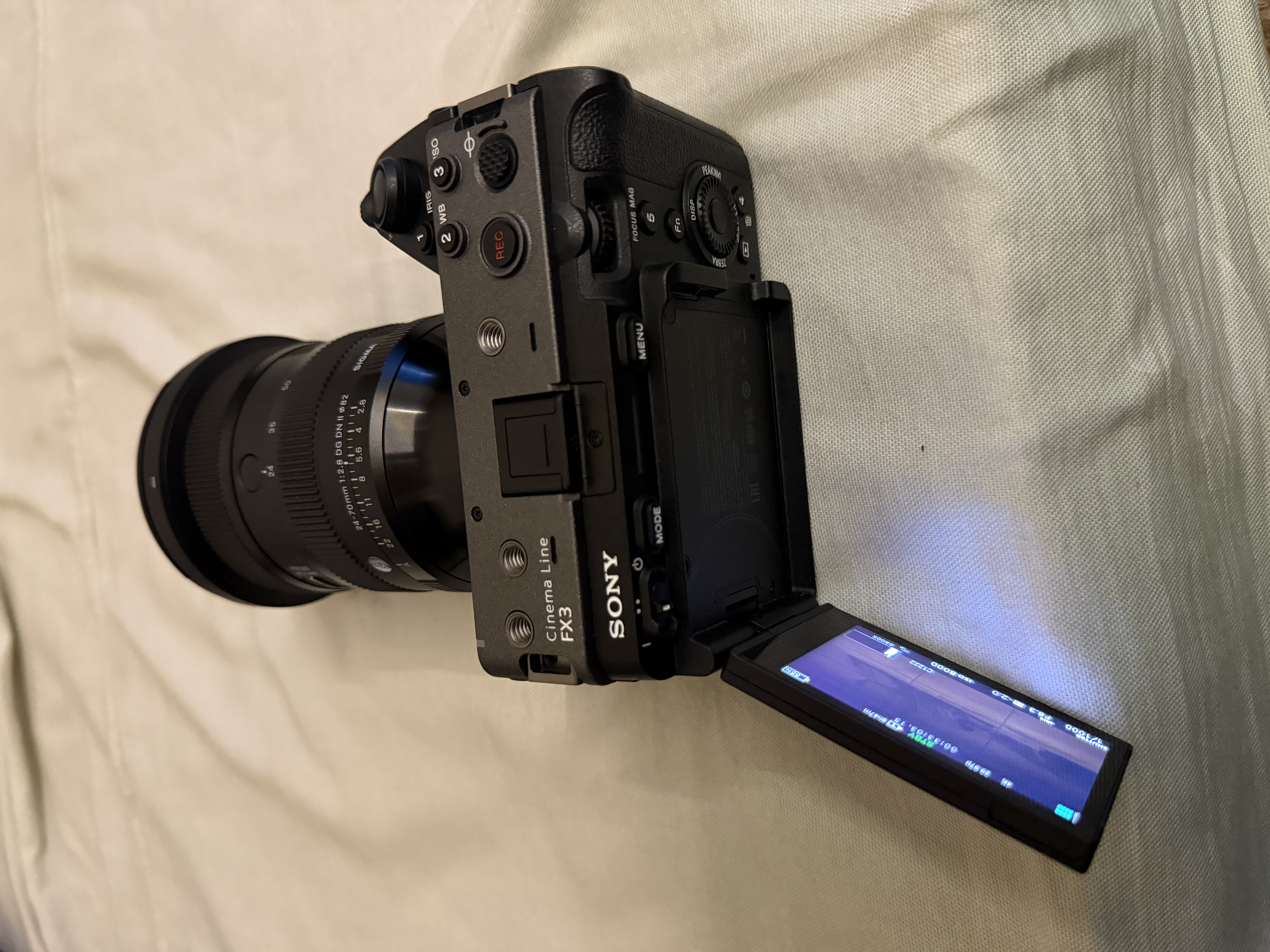 Sony Fx3 For Rent