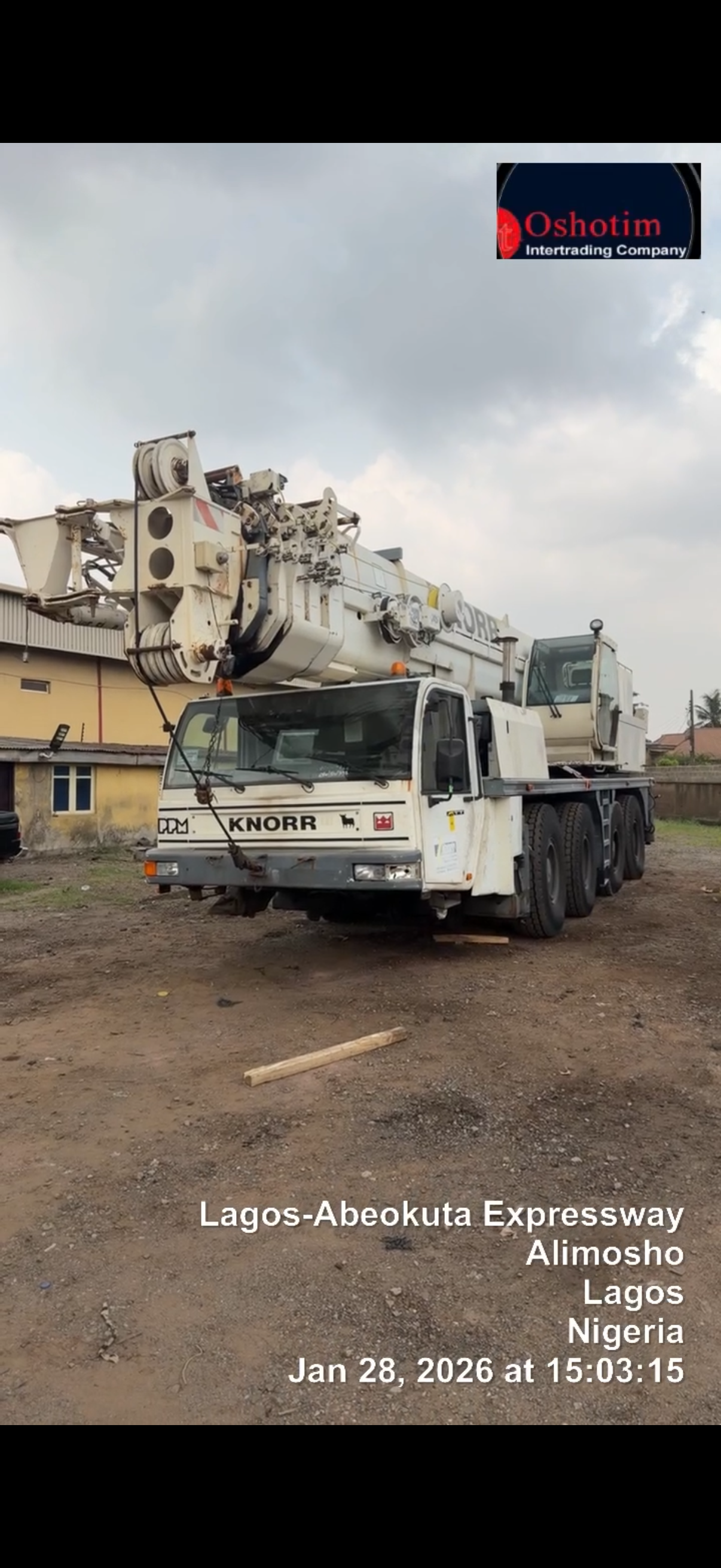 🏗️ Cranes (50 ton,80 ton and 100 ton)