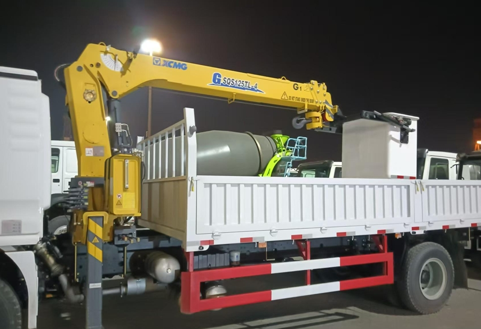 HIAB Truck Mounted Crane for Hire/Rent in Lagos