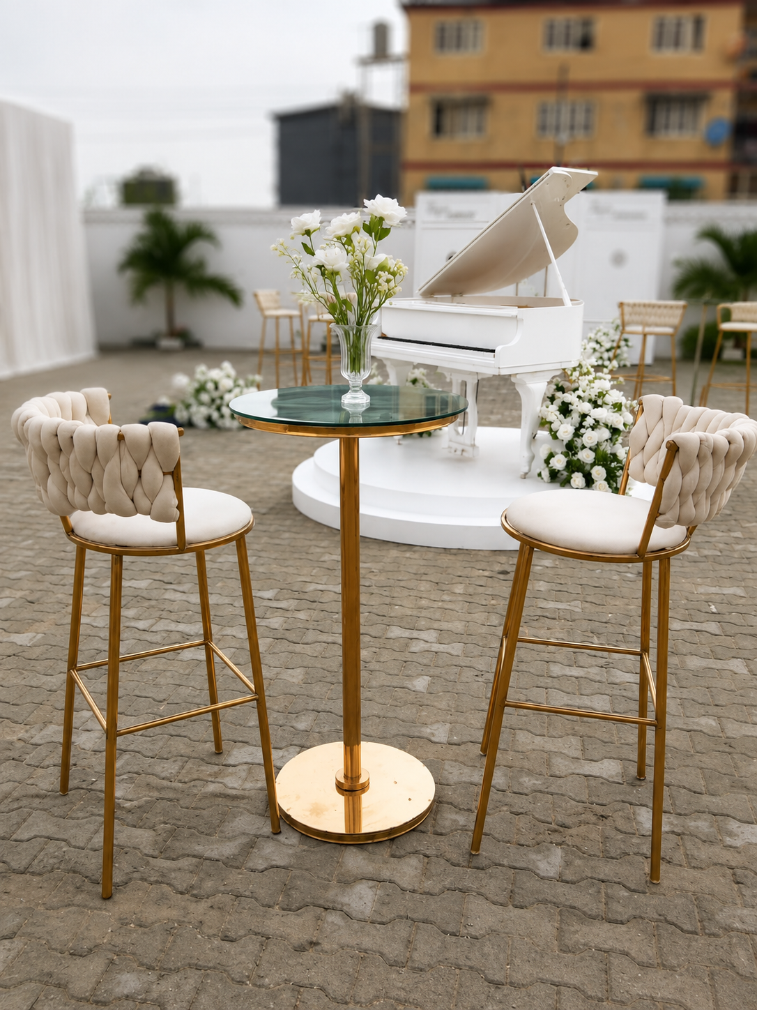 Cocktail Bar Table And Chairs 