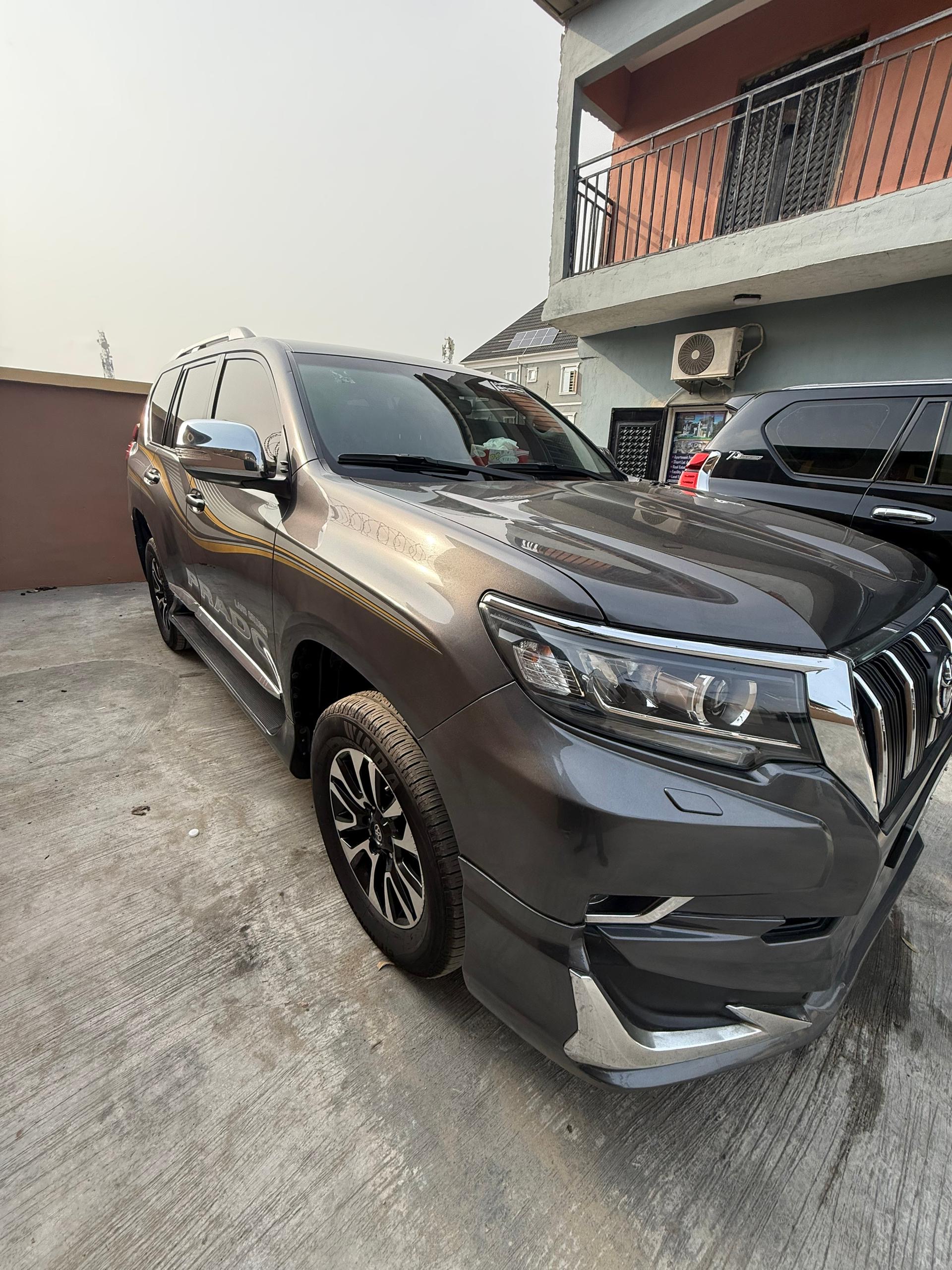 Car rental ( Toyota prado) 