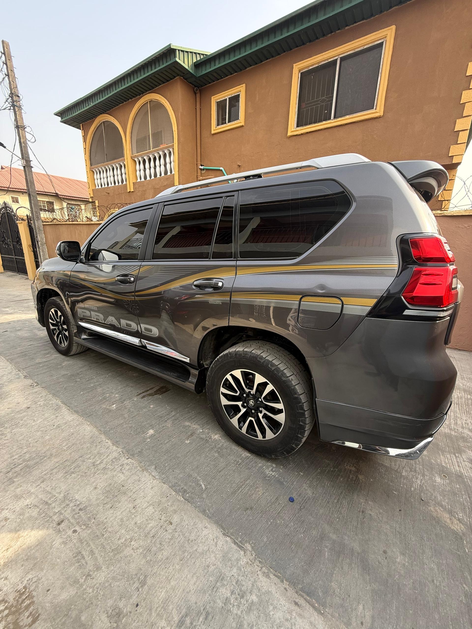 Car rental ( Toyota prado) 