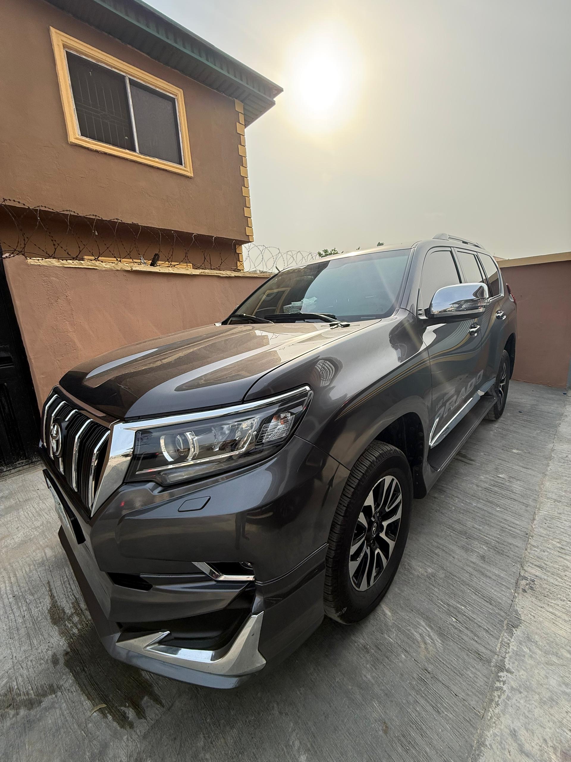 Car rental ( Toyota prado) 