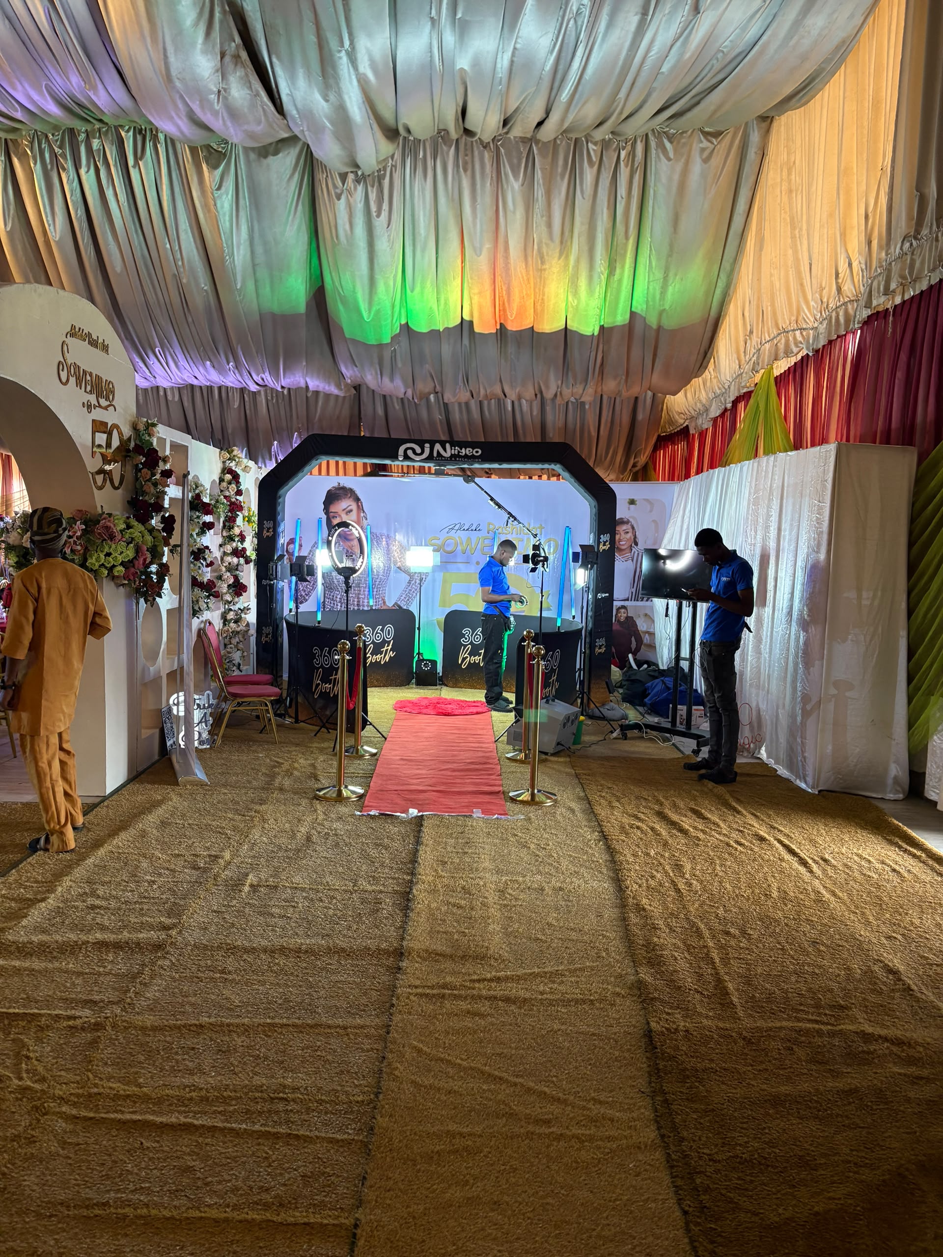 OVERHEAD 360 PHOTOBOOTH