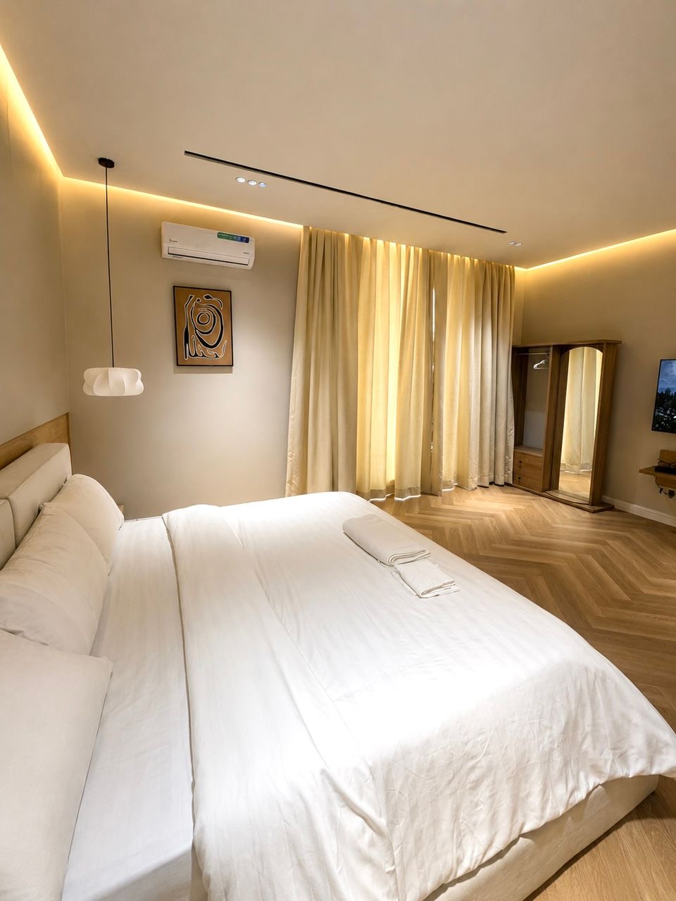 OUR SPACIOUS BRAND NEW 2 BEDROOM APARTMENT WITH ROOFTOP SWIMING POOL AND GYM 🤍✨