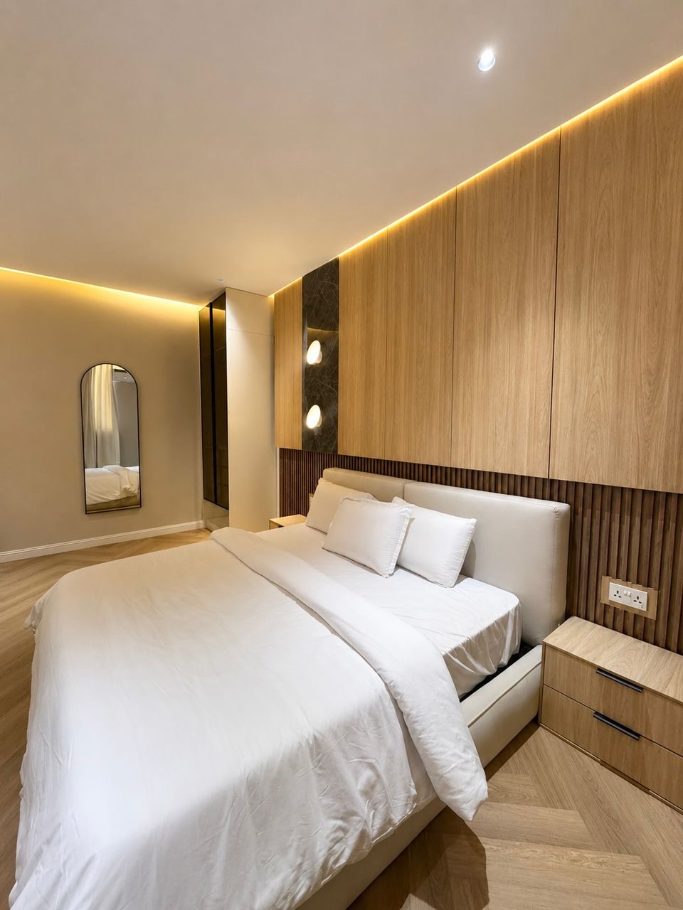 OUR SPACIOUS BRAND NEW 2 BEDROOM APARTMENT WITH ROOFTOP SWIMING POOL AND GYM 🤍✨