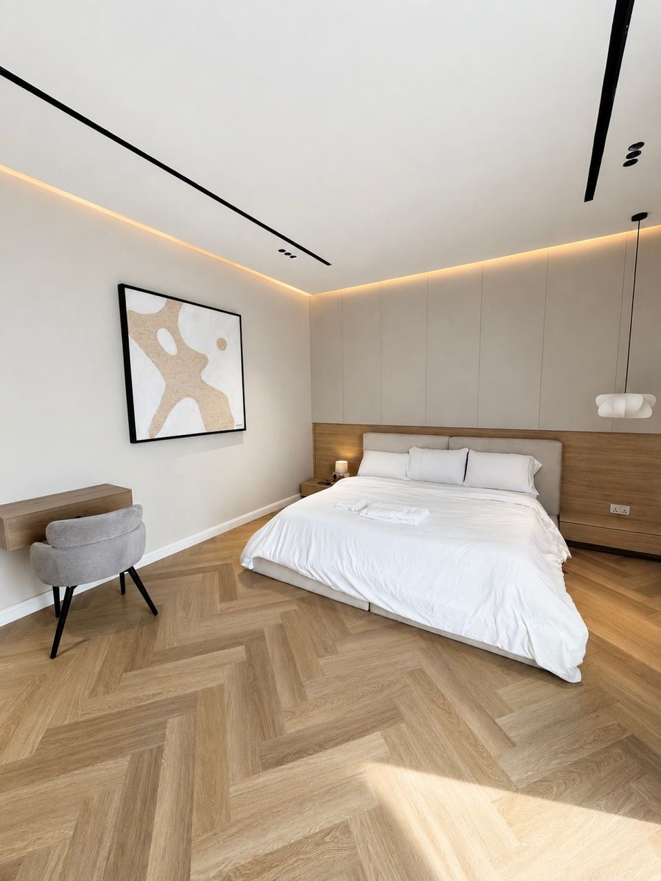 OUR SPACIOUS BRAND NEW 2 BEDROOM APARTMENT WITH ROOFTOP SWIMING POOL AND GYM 🤍✨